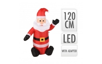 [Nafukovací SANTA s LED světýlky 120 cm]