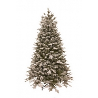 [VÝPRODEJ: Vánoční stromek FLOCK NOBLE - zasněžený z měkkého 3D jehličí]