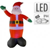 [Nafukovací MAXI SANTA s LED světýlky 400 cm]