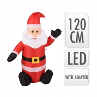 [Nafukovací SANTA s LED světýlky 120 cm]